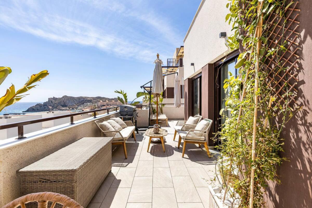 Luxury Designer Apartment - Unbeatable Sea Views Águilas Kültér fotó